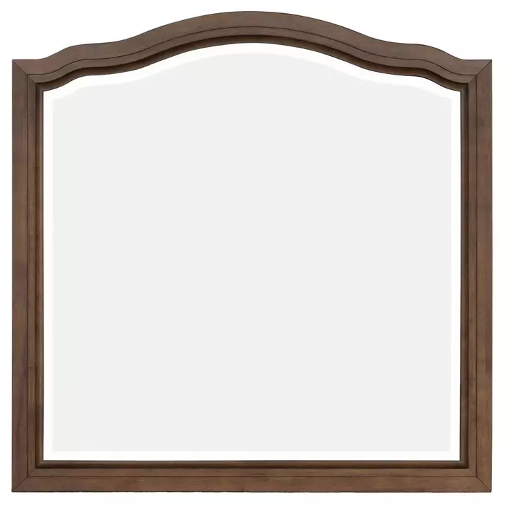 Bellevue Whiskey Brown Rectangular Dresser Mirror