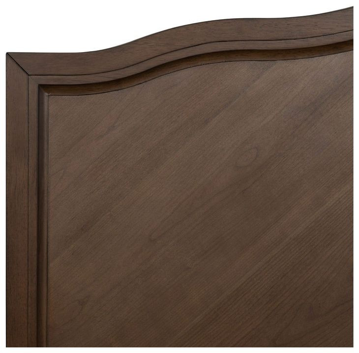 Bellevue Whiskey Brown King Platform Bed