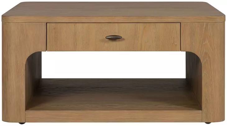 Normandy Warm Driftwood Square Coffee Table