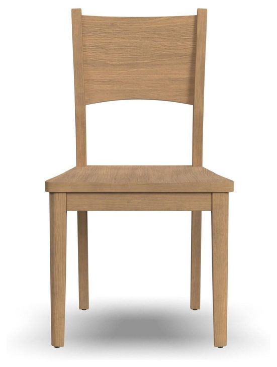 Normandy Warm Driftwood Dining Chair Set of 2