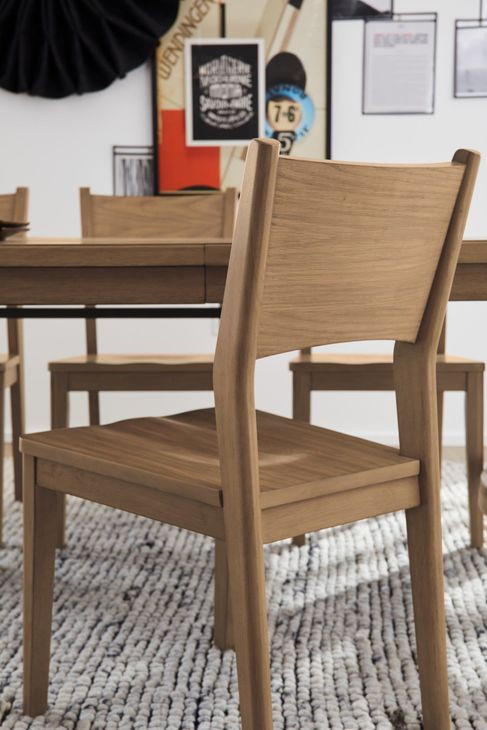 Normandy Warm Driftwood Dining Chair Set of 2