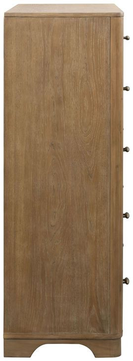 Normandy Warm Driftwood Storage Panel Bedroom Set
