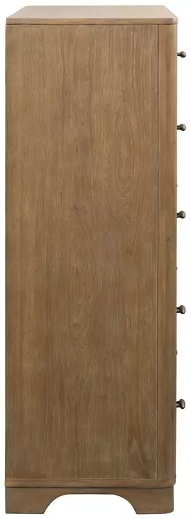 Normandy Warm Driftwood Panel Bedroom Set