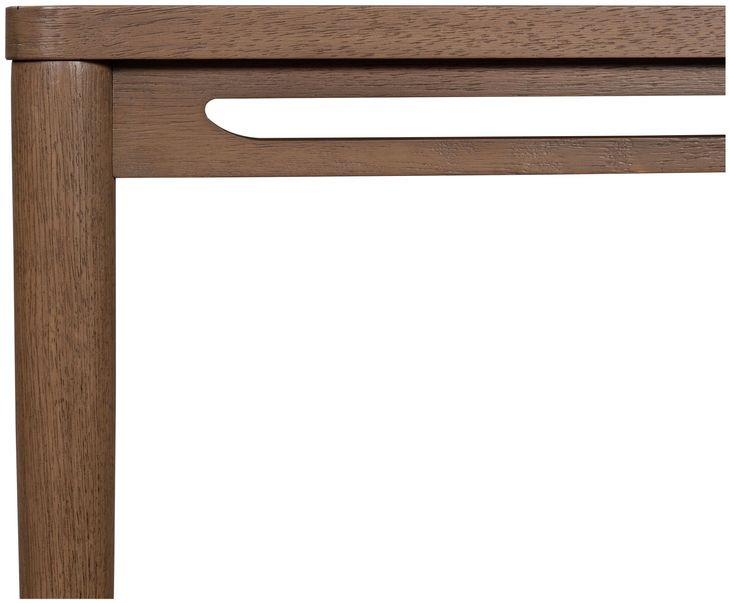 Verona Medium Brown Rectangular End Table