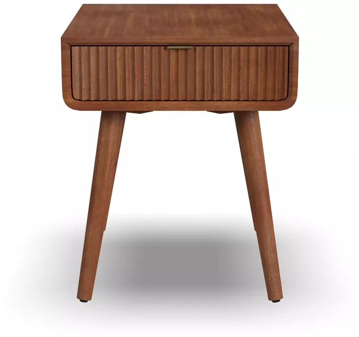 Ludwig Warm Walnut Square End Table