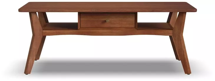 Ludwig Brown Rectangular Coffee Table