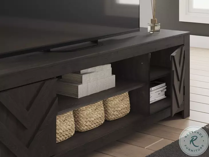 Cayboni Black 71" TV Stand