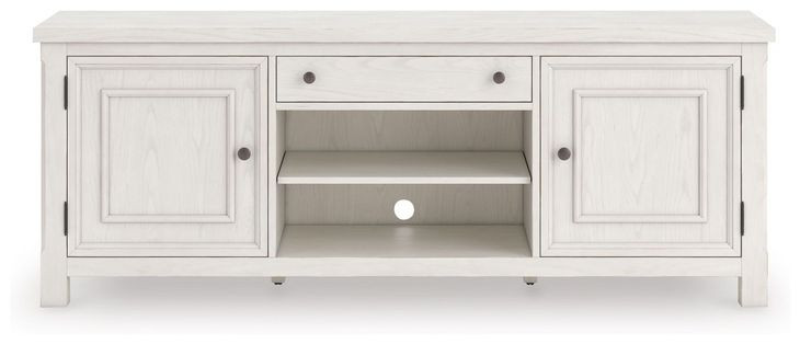 Robbinsdale Antique White 72" TV Stand