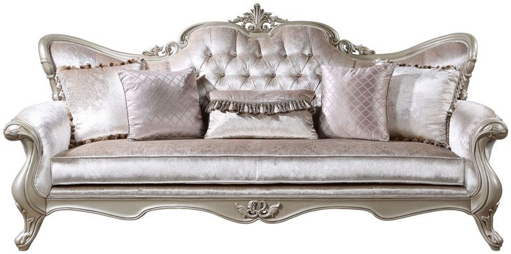 Monique Beige 97" Living Room Set