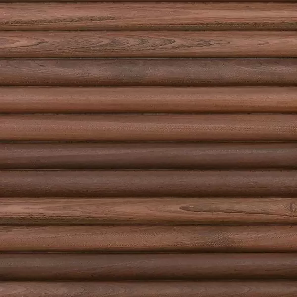 Ranger Matte Walnut 4 Drawer Reeded Accent Chest