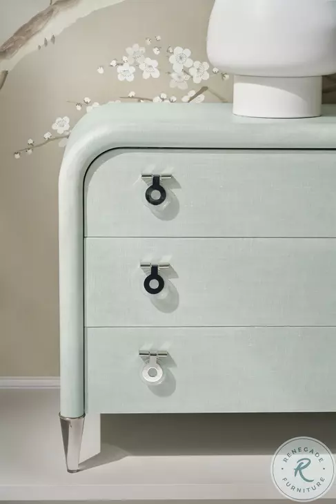 Fusion Light Seafoam Green Julip Accent Chest