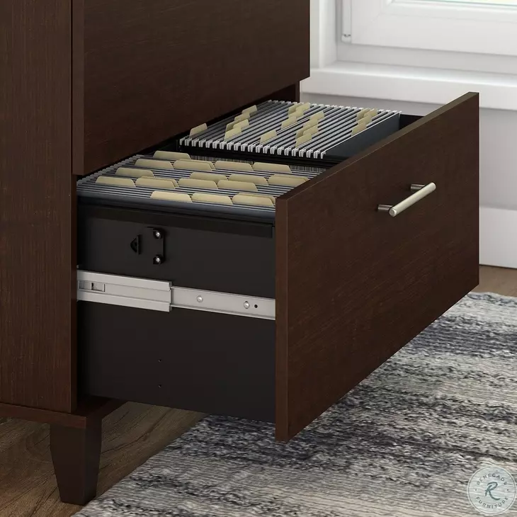 Somerset Mocha Cherry Lateral File from Bush (WC81880) | Coleman