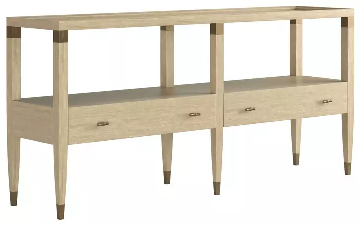 Eave Sundrenched Beige Rectangular Console Table