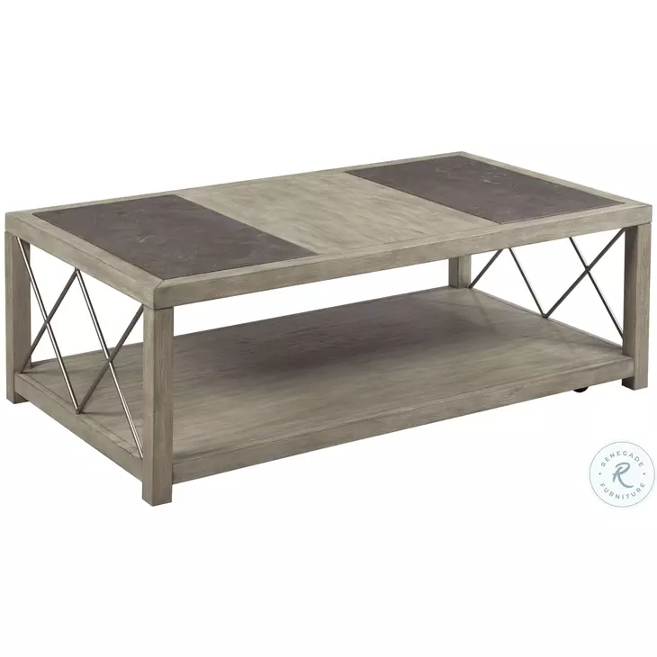 West End Soft Greige Rectangular Occasional Table Set