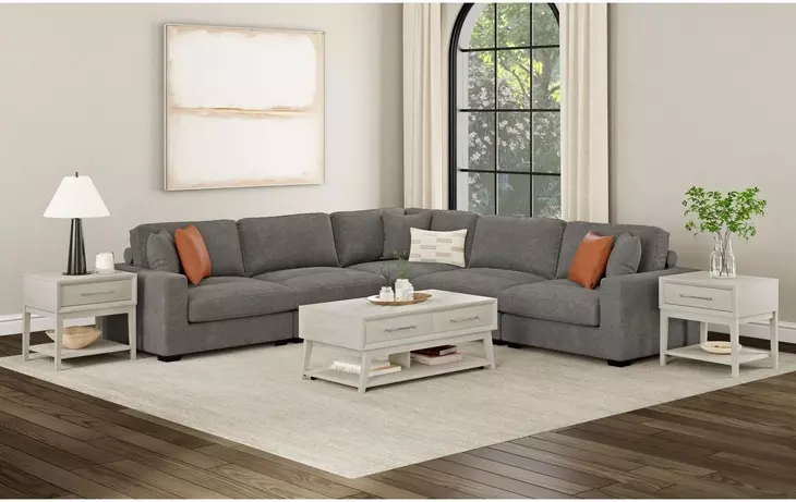 Clare Almond Rectangular Coffee Table
