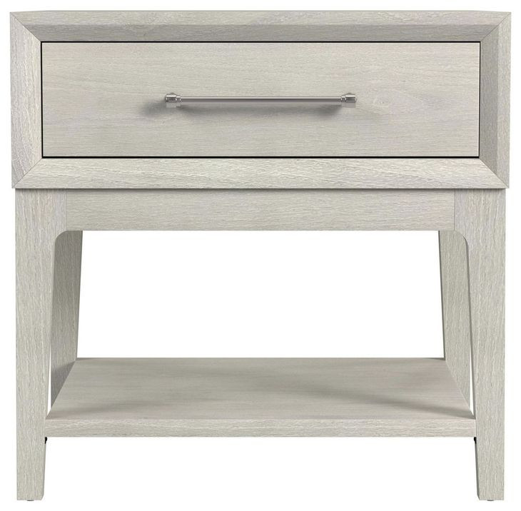 Clare Almond Rectangular End Table