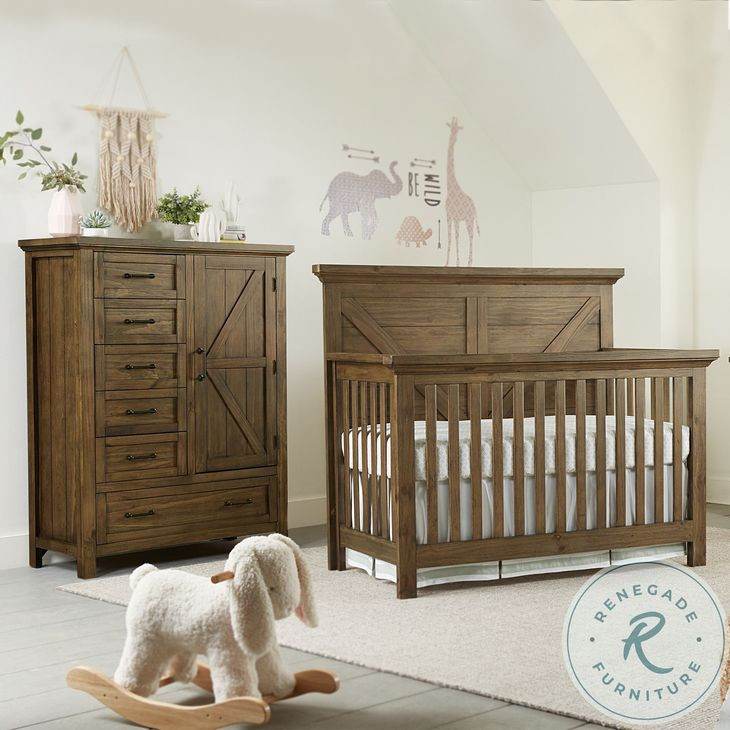 Westfield Harvest Brown Convertible Standard Crib