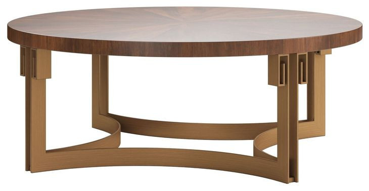 Boulevard Brown Round Occassional Table Set