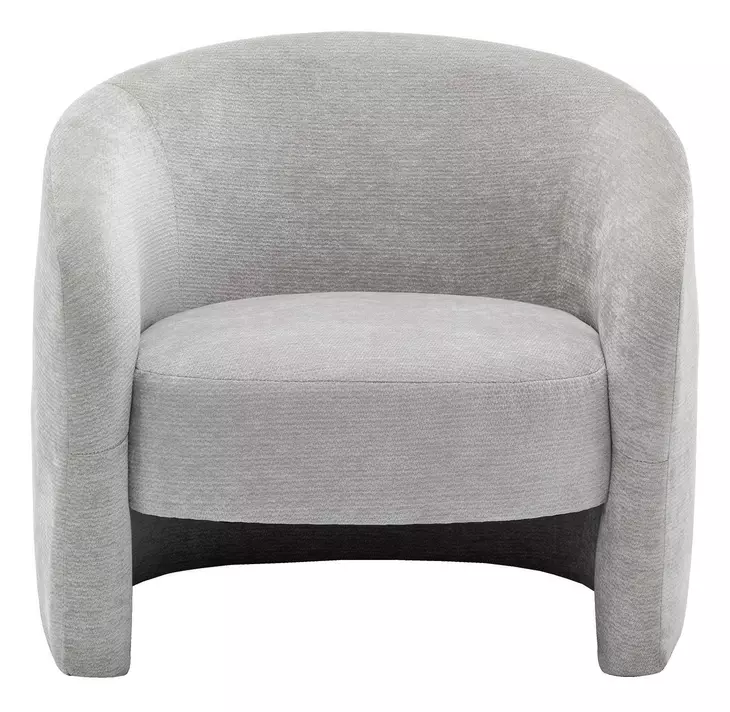 8024 Light Gray Upholstered Accent Chair