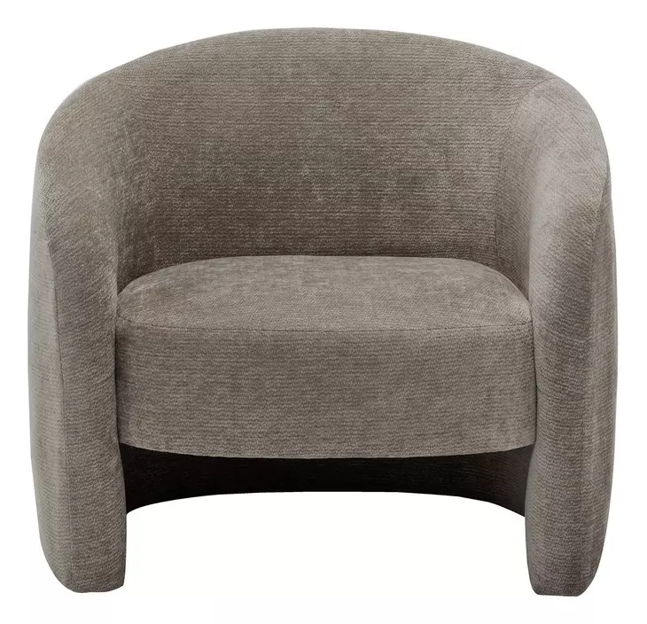 8025 Light Brown Upholstered Accent Chair