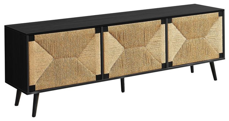 2782 Black 72" TV Stand