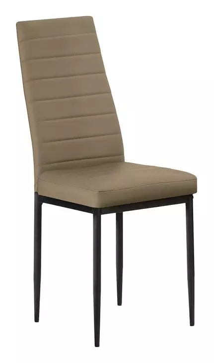 1273 Dark Taupe Upholstered Dining Chair Set of 2