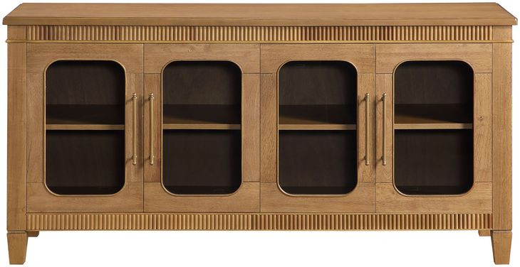 Preston Brown 4 Door Server