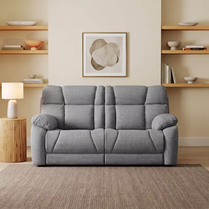 Wild Card Bahari Platinum 68" Reclining Loveseat
