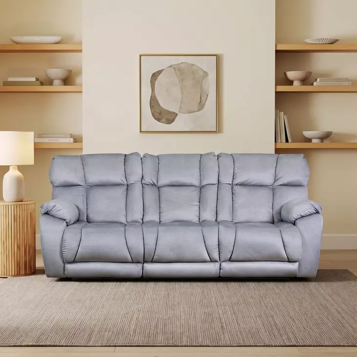 Wild Card Platinum 92" Power Reclining Sofa with Power Headrest and USB Charging