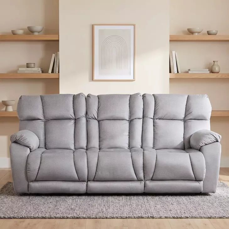 Wild Card Platinum 92" Power Reclining Sofa with Power Headrest and USB Charging