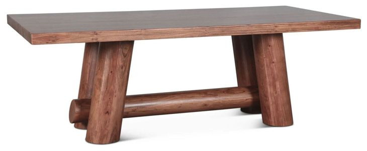 Wildwood Light Vinegar Acacia 94" Rectangular Dining Table