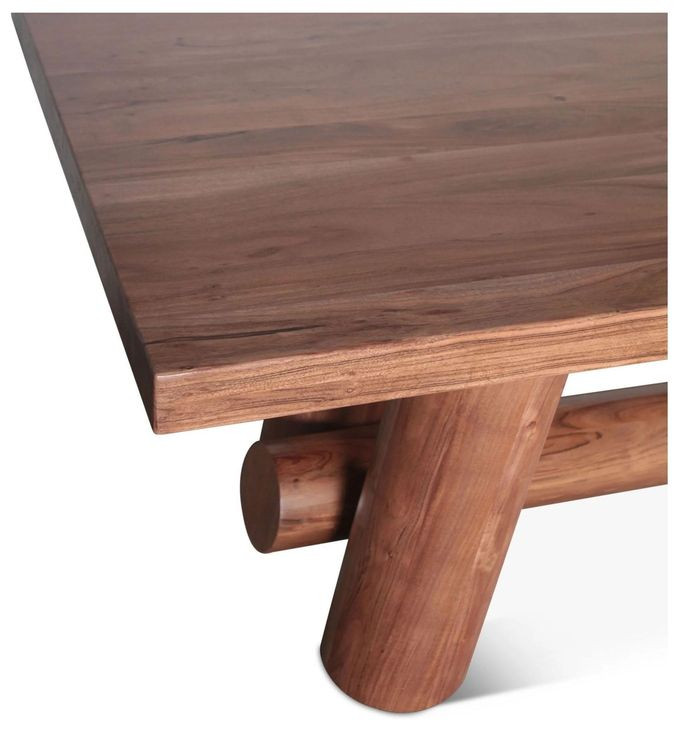 Wildwood Light Vinegar Acacia 94" Rectangular Dining Table