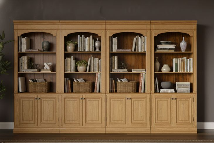 Winchester Natural Oak Bookcase