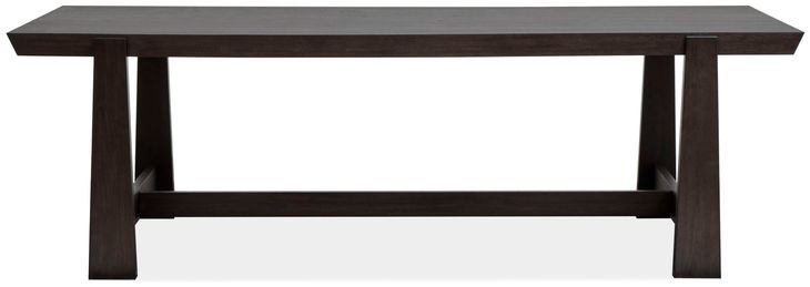Tauren Coffee Bean 96" Rectangular Dining Table