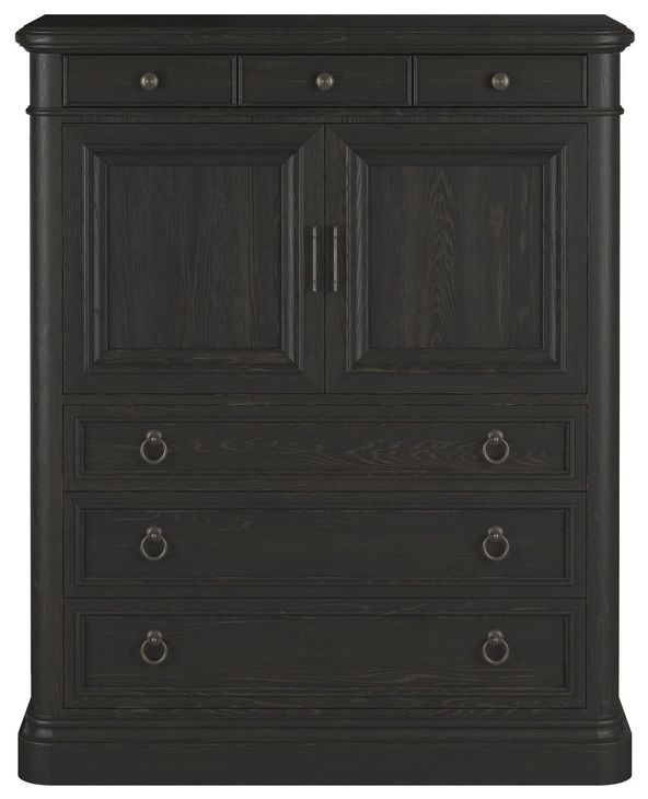 Atrium Black 8 Drawer Chest