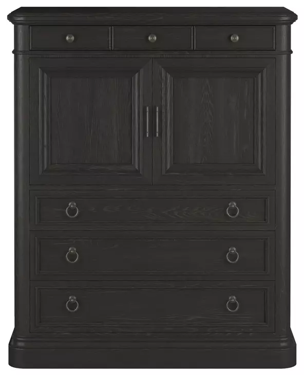 Atrium Black 8 Drawer Chest