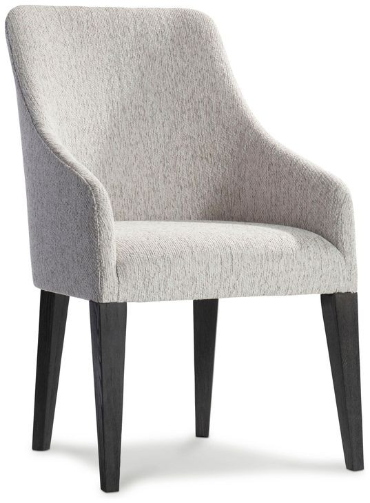 Prado Gray Upholstered Arm Chair Set Of 2