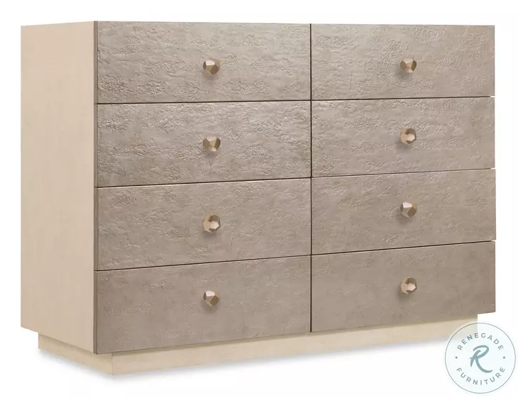 Westwood Polished Limestone And Venetian Dawn Single Dresser
