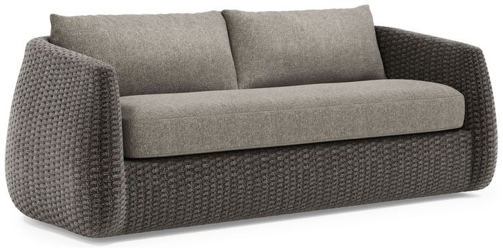 Sarene Gray 88" Outdoor Sofa