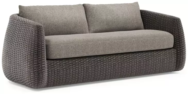 Sarene Gray 88" Outdoor Sofa