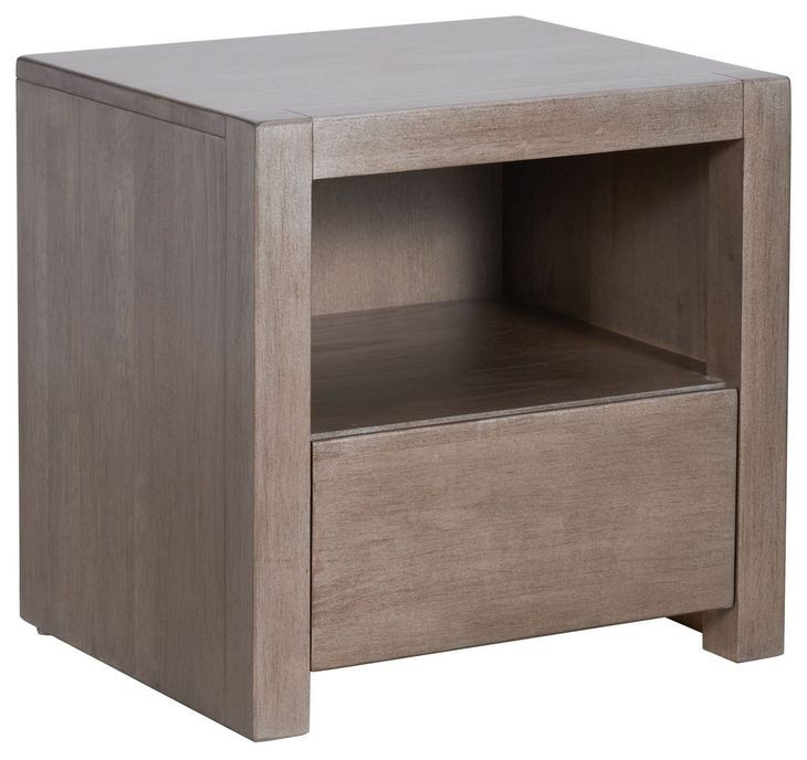 Zest Gray and Brown Upholstered Panel Bedroom Set with Nailhead Trim