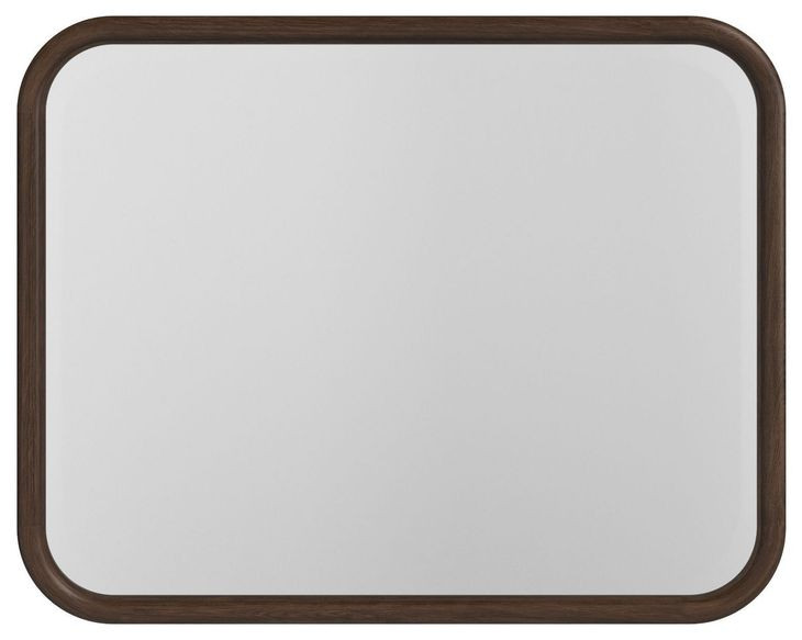 Verge Handcrafted Walnut Rectangle Dresser Mirror