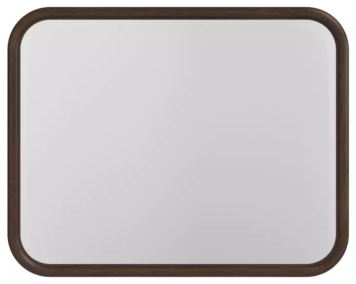 Verge Handcrafted Walnut Rectangle Dresser Mirror