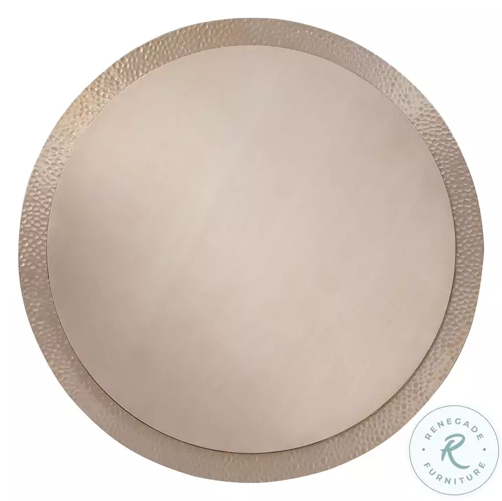 Auburn Grove Satin Brass Spot Table