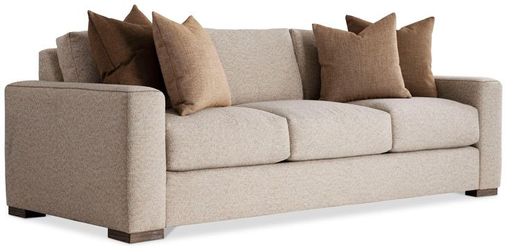 Vaughn Beige 90" Sofa with Pillow