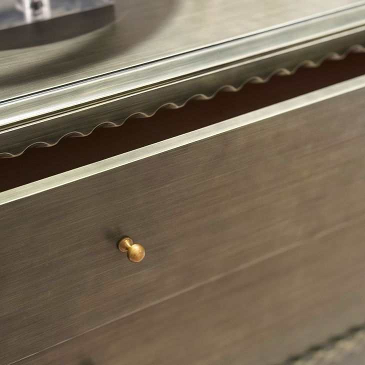 Harbor Sage Green 3 Drawer Accent Chest