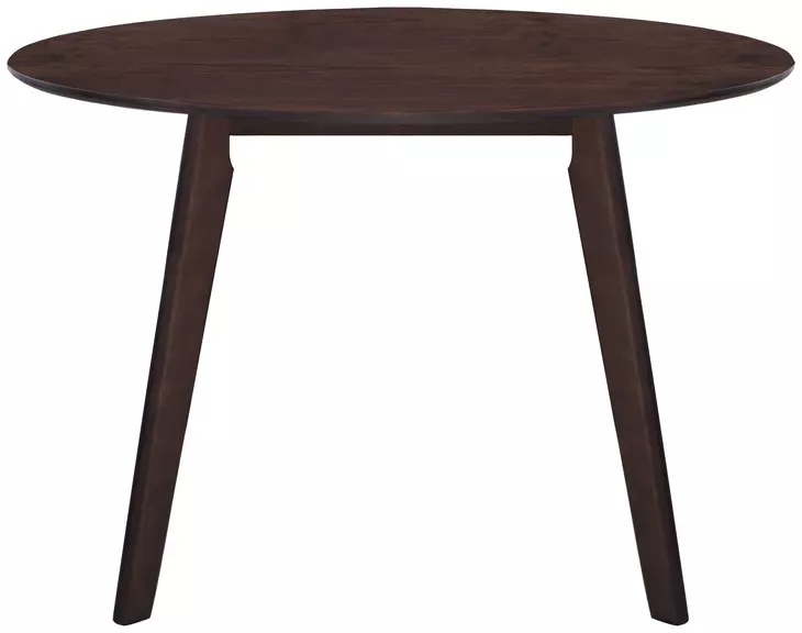 Tioga Brown and Cherry 47" Round Dining Table