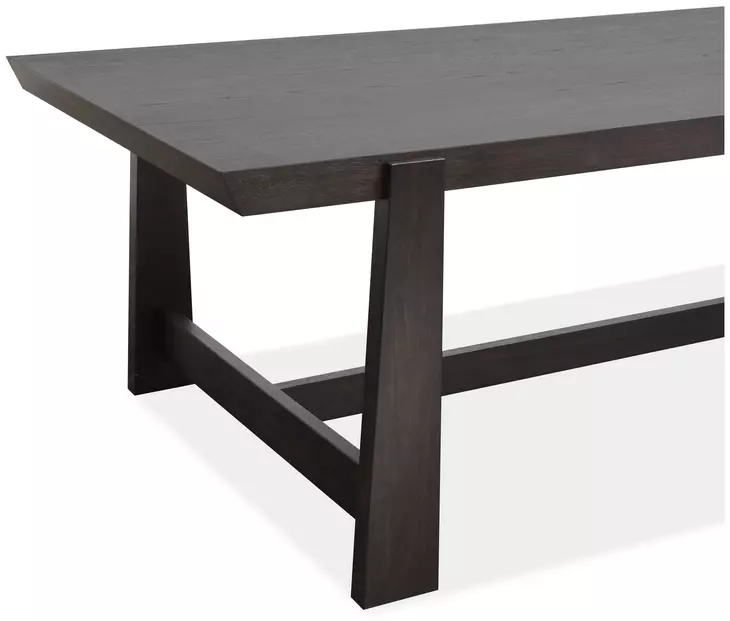 Tauren Coffee Bean 96" Rectangular Dining Table