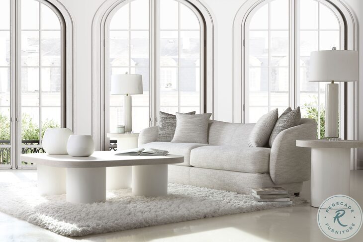 Turo Bone Round Side Table