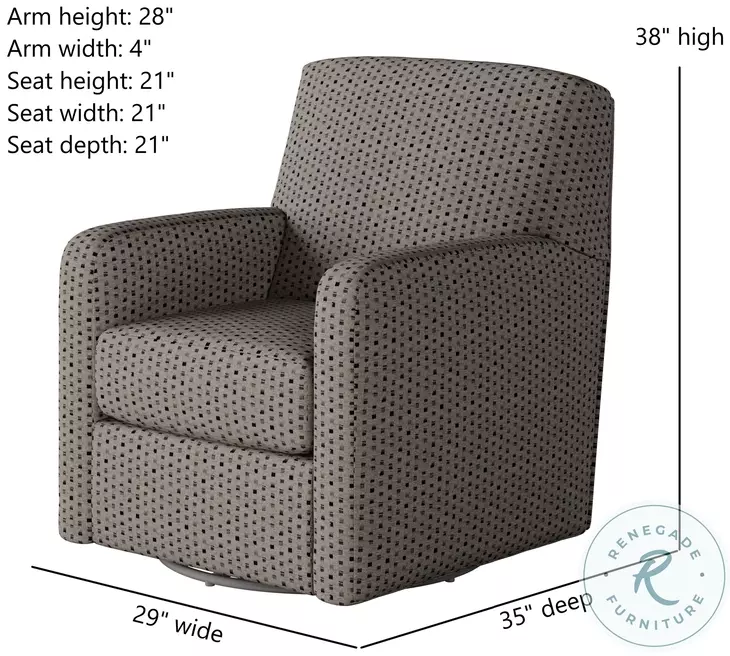 Flash Dance Moonwalk Mushroom Swivel Glider